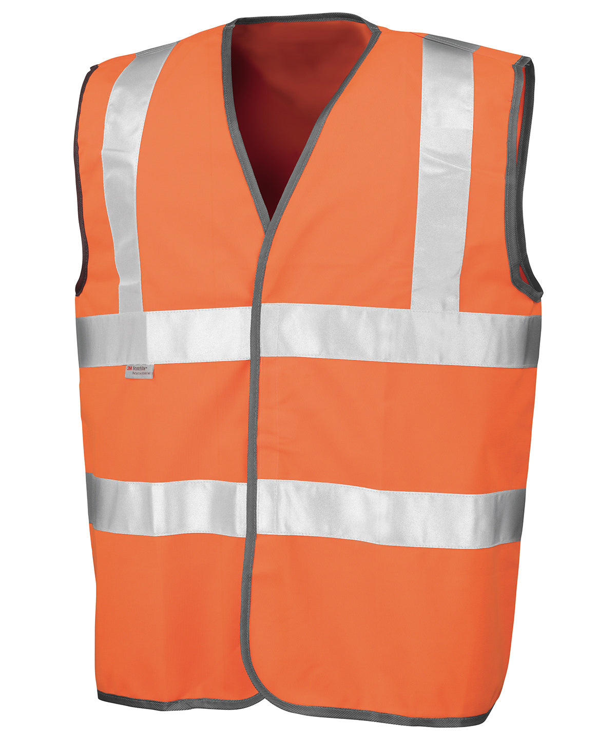 Safety Vests - Säkerhetslinne med Hög Synlighet Fluorescent Orange