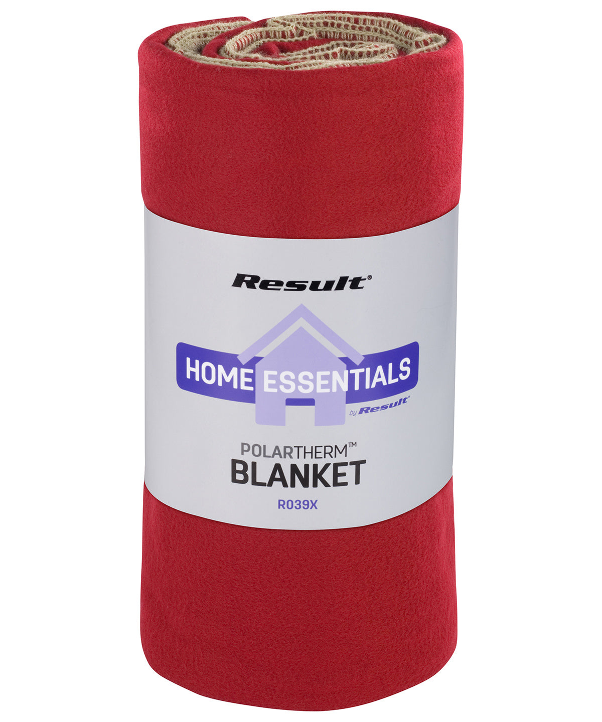 Blankets - Komfortabel och Stilren Fleecefilt Rococco Red One size