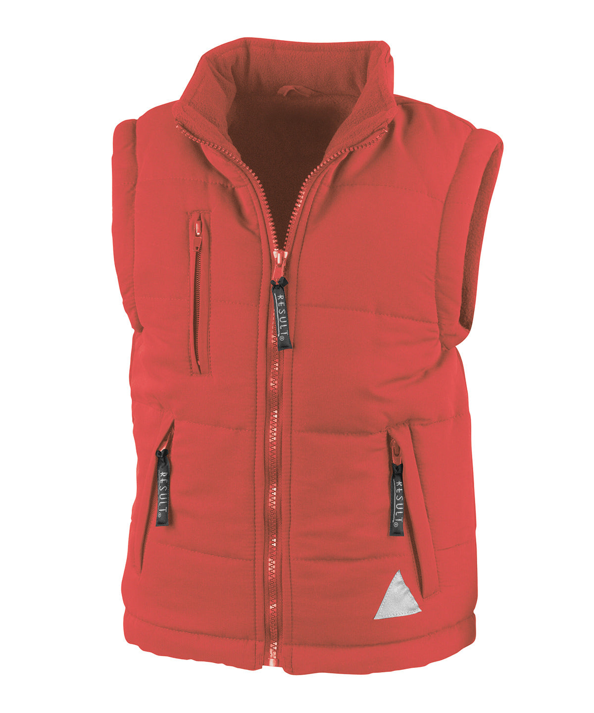 Gilets & Body Warmers - Junior ultra vadderad bodywarmer – barnvänlig design Red