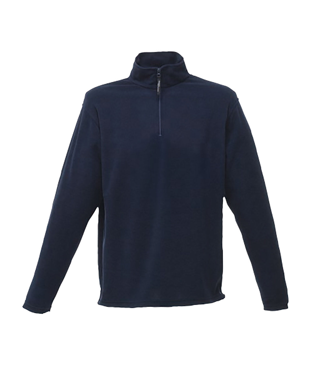 Fleece - Zip-hals Microfleece Dark Navy