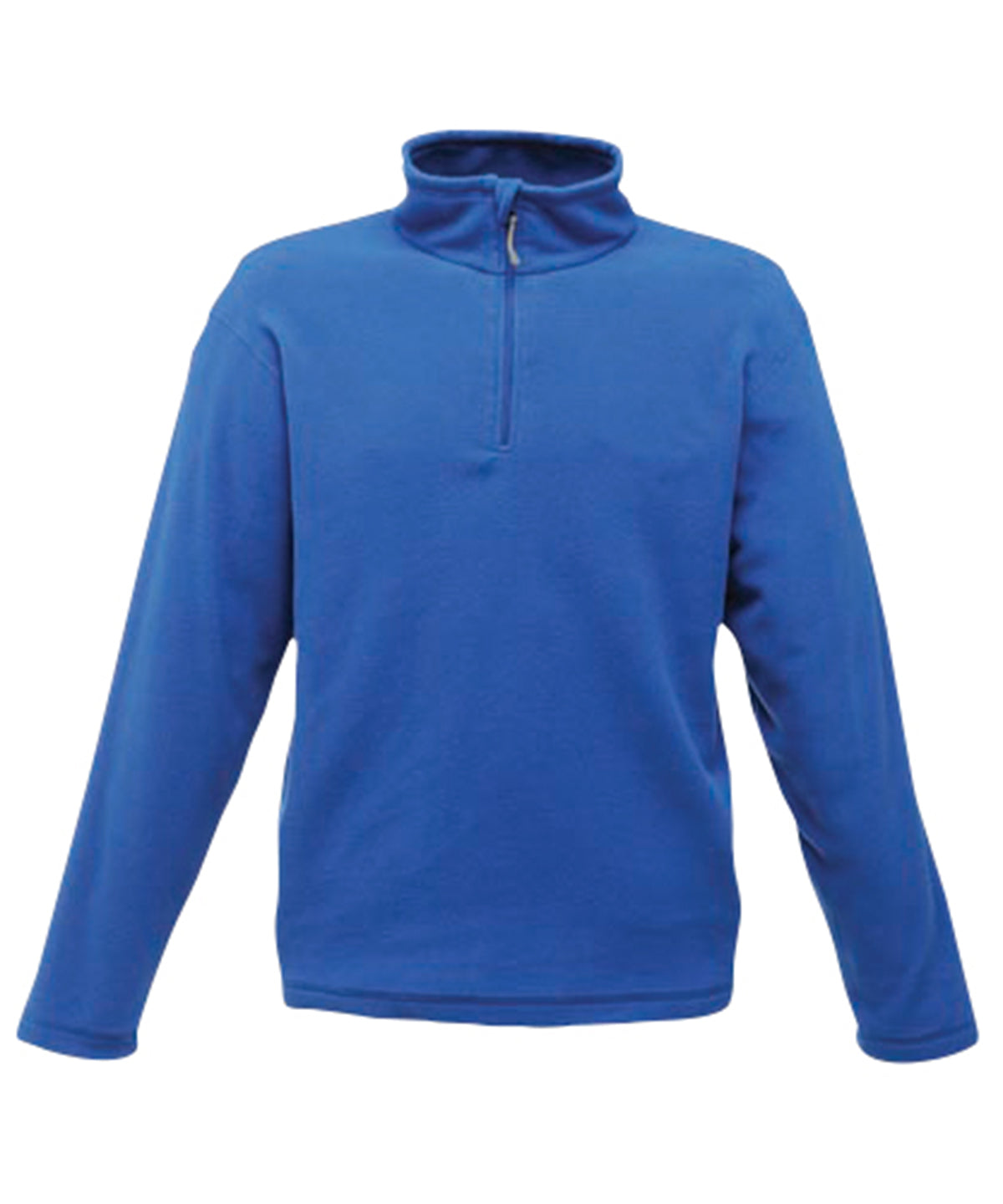 Fleece - Zip-hals Microfleece Royal Blue