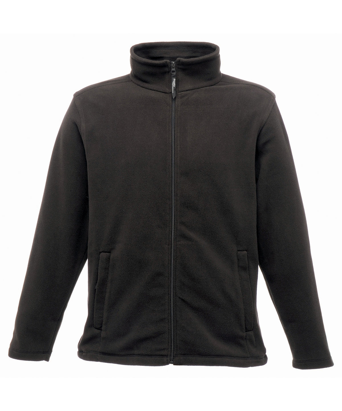 Fleece - Fullzip Mikroflisjacka Black