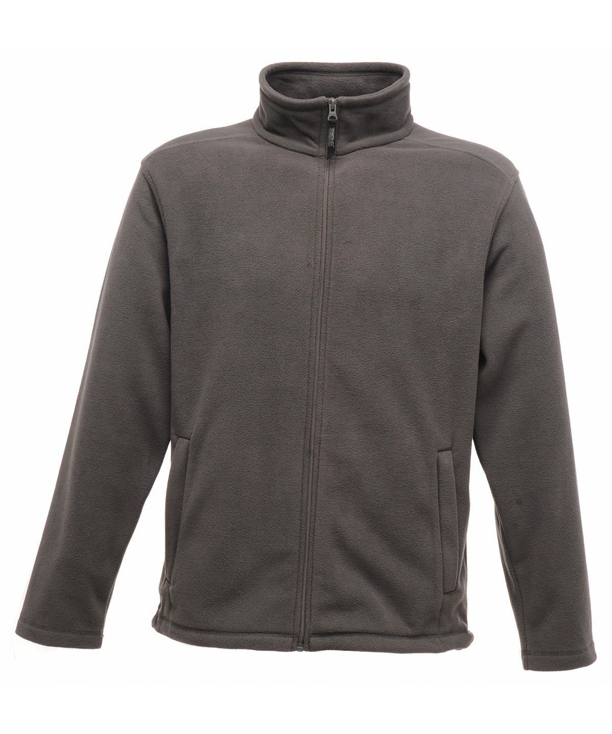 Fleece - Fullzip Mikroflisjacka Seal Grey