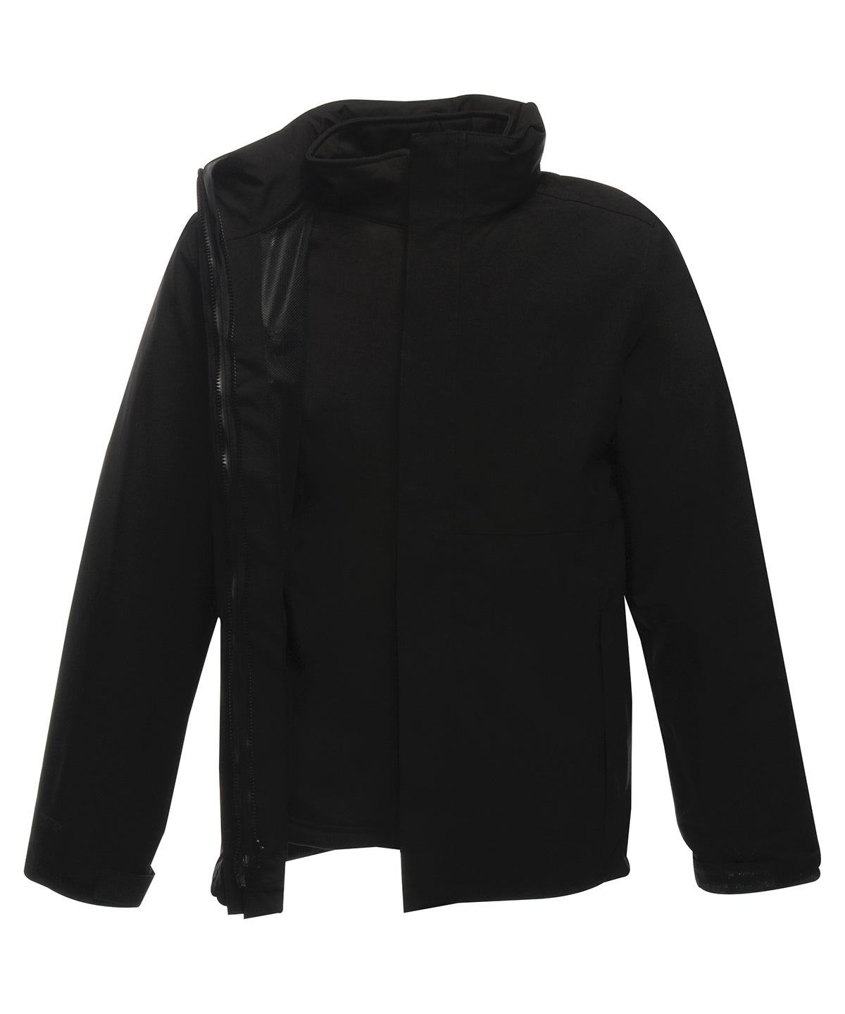 Softshells - Kingsley 3-i-1 jacka för herrar Black Black