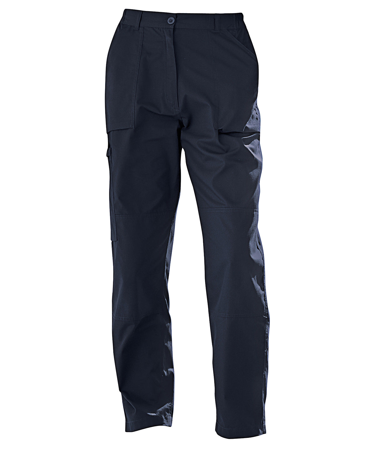 Trousers - Dam Action Byxor Utan Foder Navy