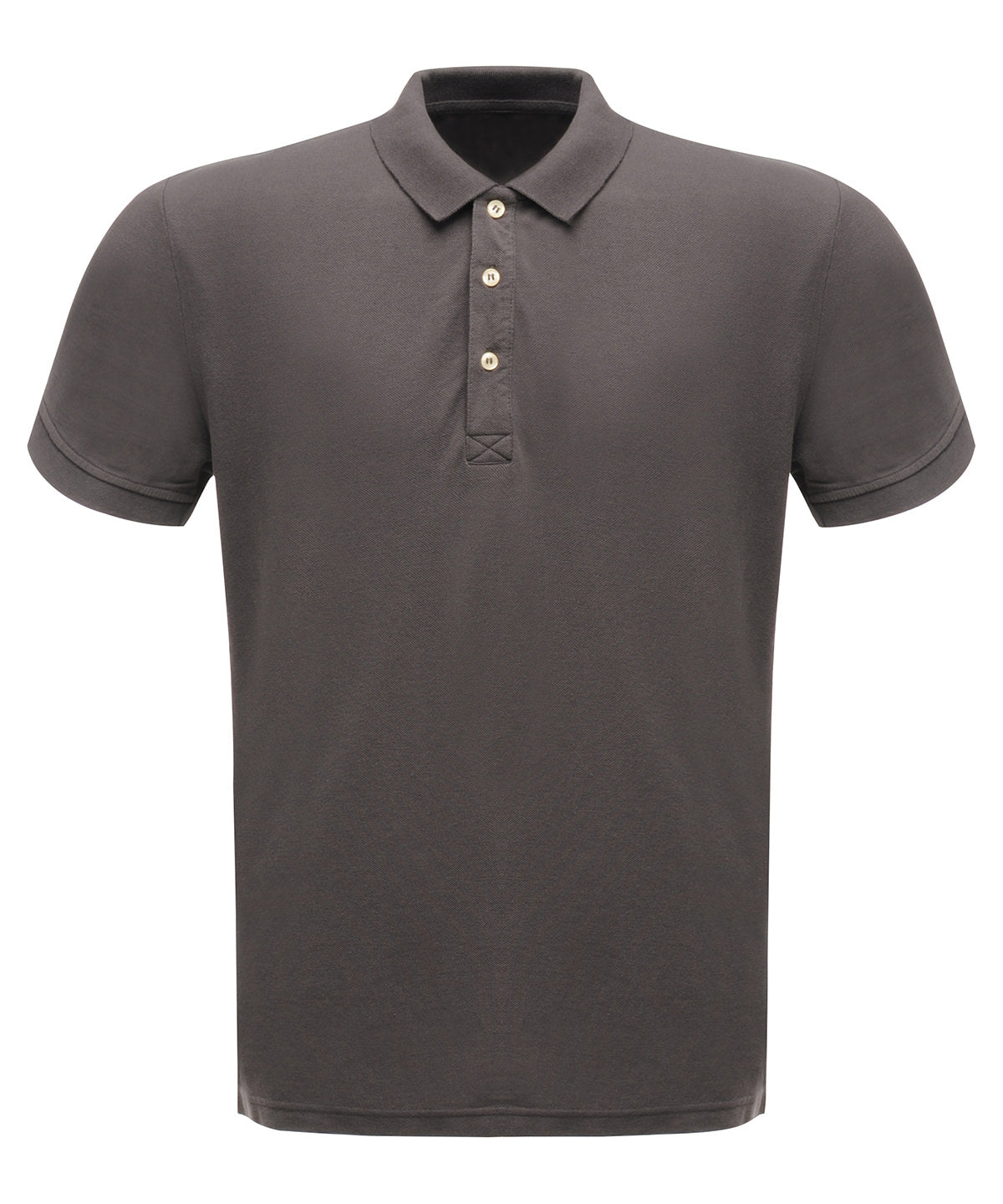 Polos - Klassisk 65/35 Pikétröja för Herrar Seal Grey