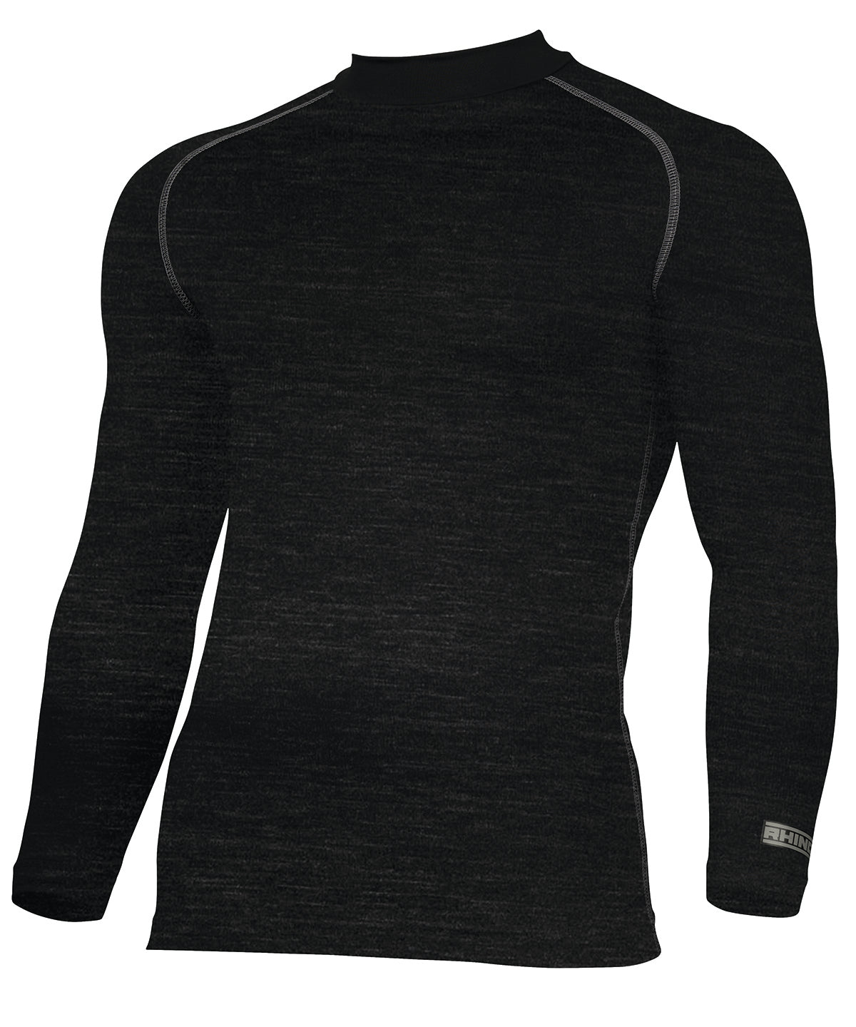 Baselayers - Rhino Baselager Långärmad Tröja Black Heather