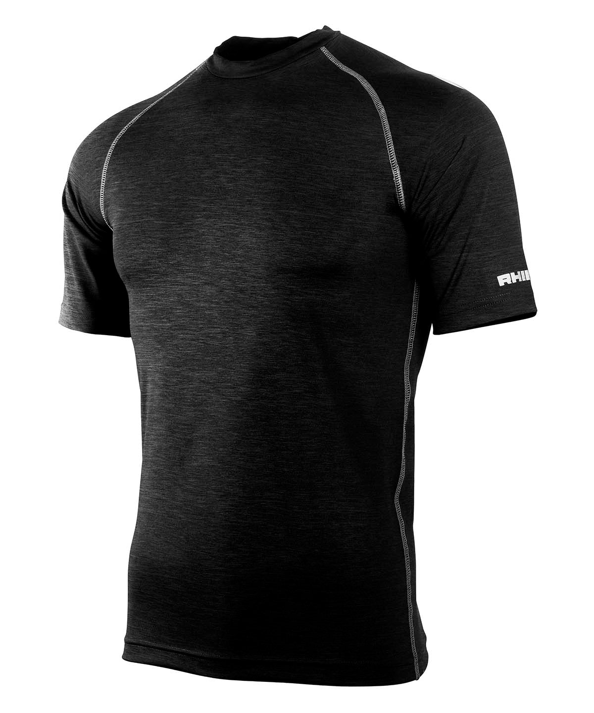 Baselayers - Rhino baselayer kortärmad tröja Black Heather