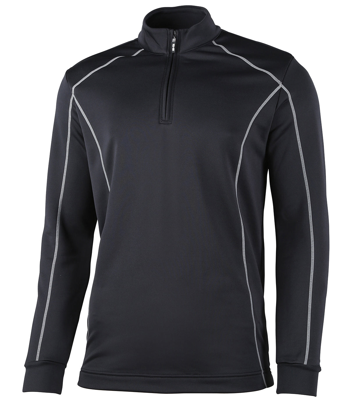 Sports Overtops - Rhino quarter zip Seville – mångsidig mellanlager Black