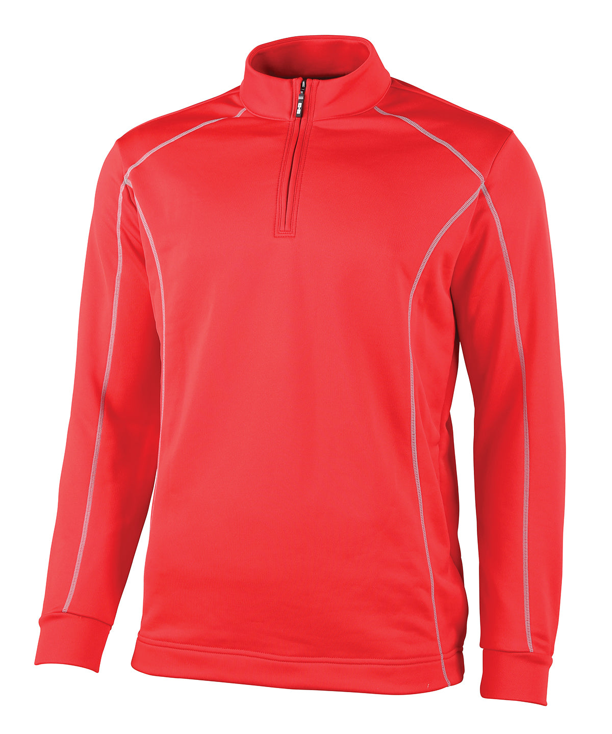 Sports Overtops - Rhino quarter zip Seville – mångsidig mellanlager Red