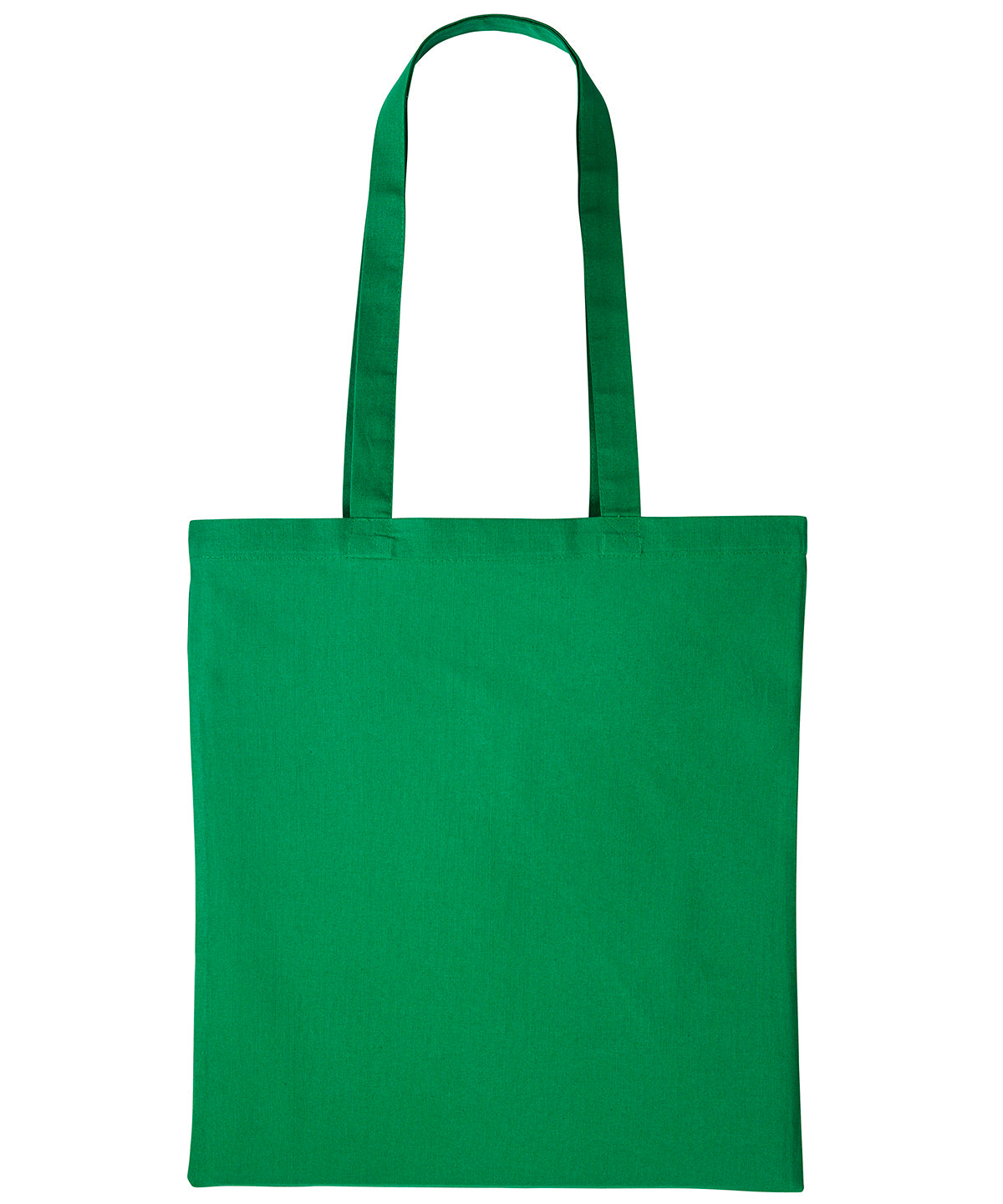 Bags - Återanvändbara Handväskor i Bomull med Långt Handtag Bottle Green One size