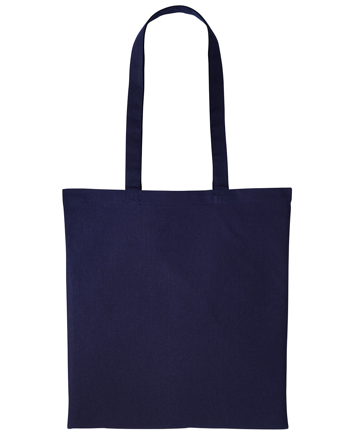 Bags - Återanvändbara Handväskor i Bomull med Långt Handtag French Dark Navy One size