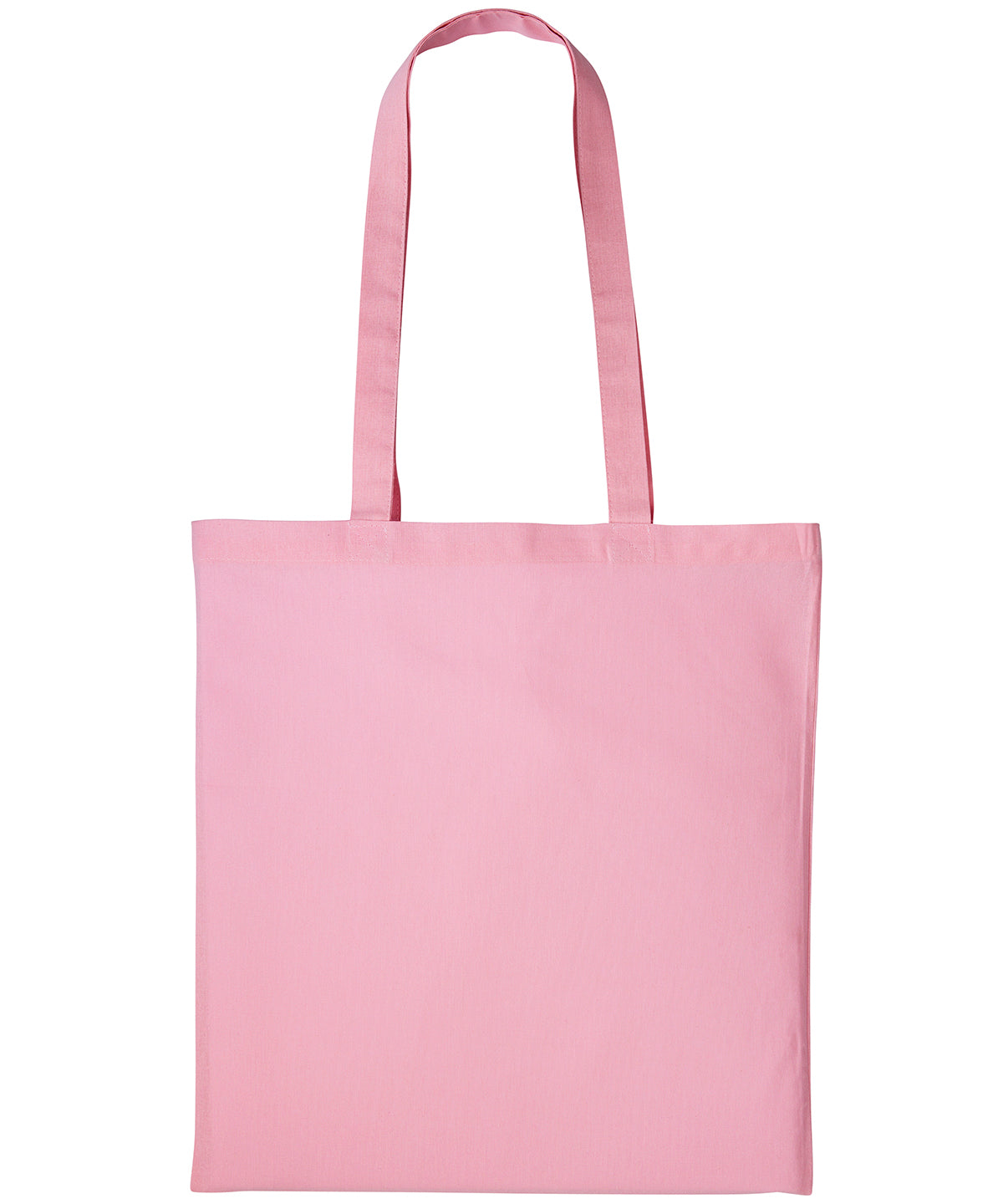 Bags - Återanvändbara Handväskor i Bomull med Långt Handtag Light Pink One size