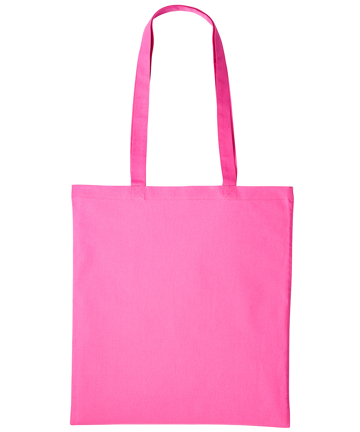 Bags - Återanvändbara Handväskor i Bomull med Långt Handtag Mid Pink One size