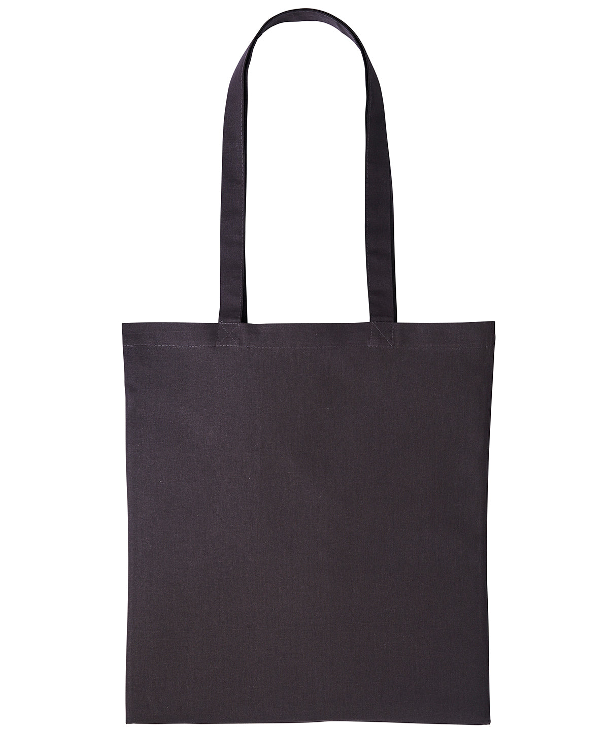 Bags - Återanvändbara Handväskor i Bomull med Långt Handtag Storm Dark Grey One size