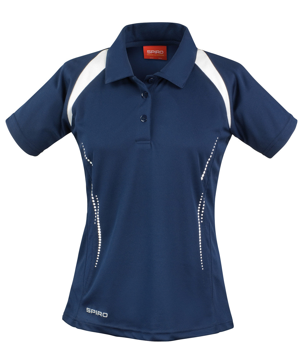 Polos - Sportpiké för Damer Navy White