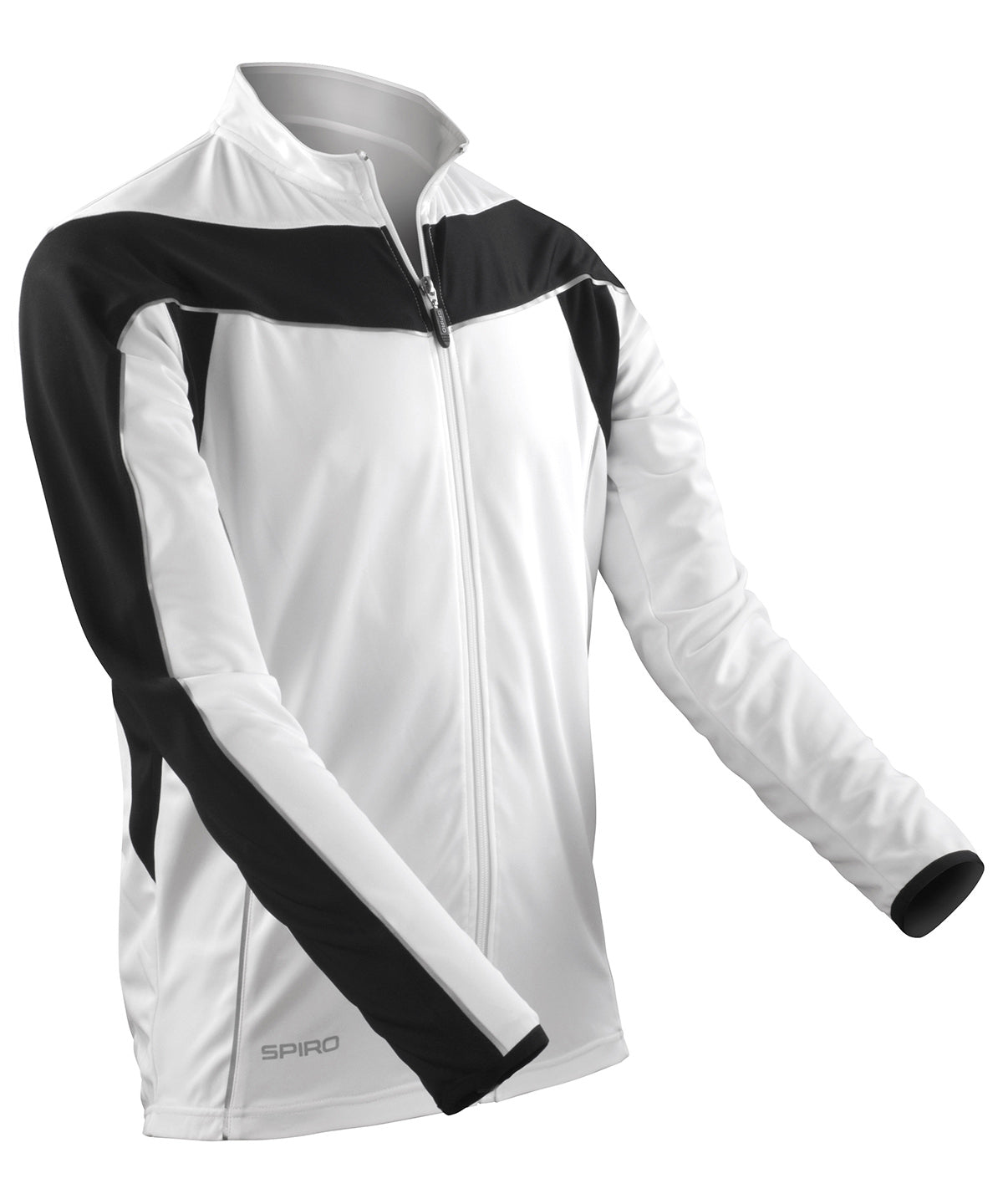 Jackets - Spiro Cykeltröja med Lång Ärm White Black