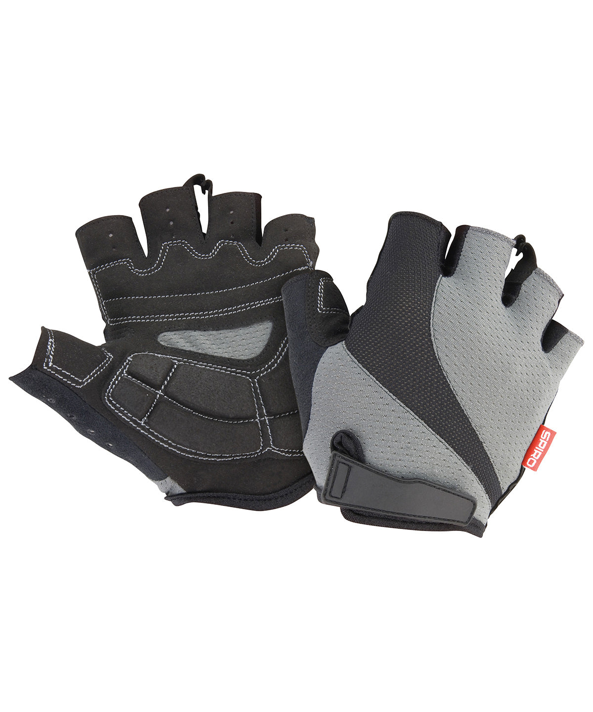 Gloves - Spiro kort handske Grey Black