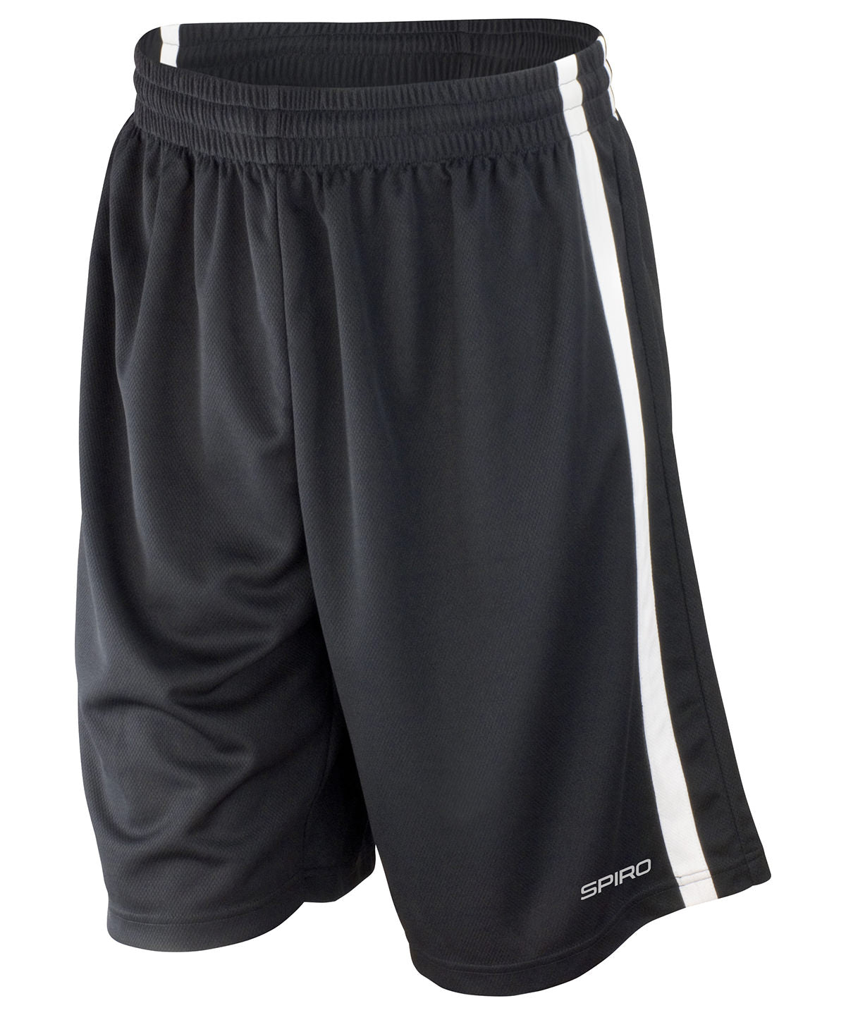 Shorts - Basketbollshorts med Snabb Torkning Black White