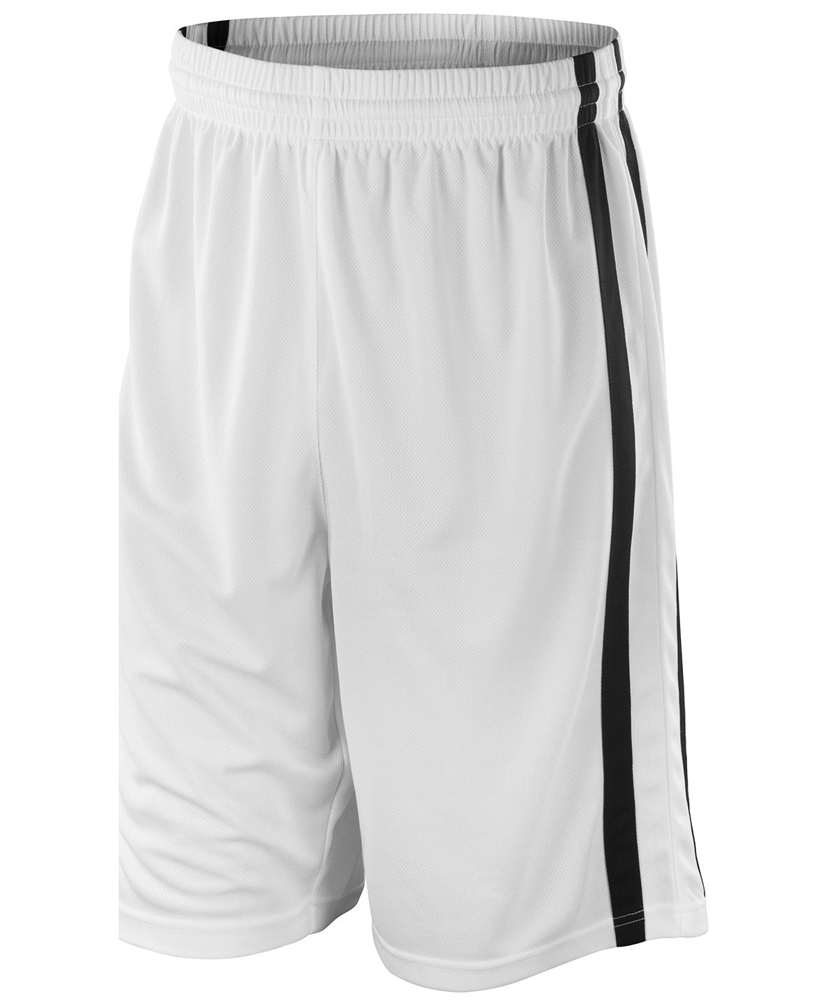 Shorts - Basketbollshorts med Snabb Torkning White Black