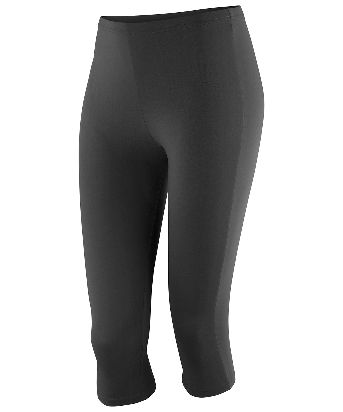 Leggings - Softex capri byxor Black