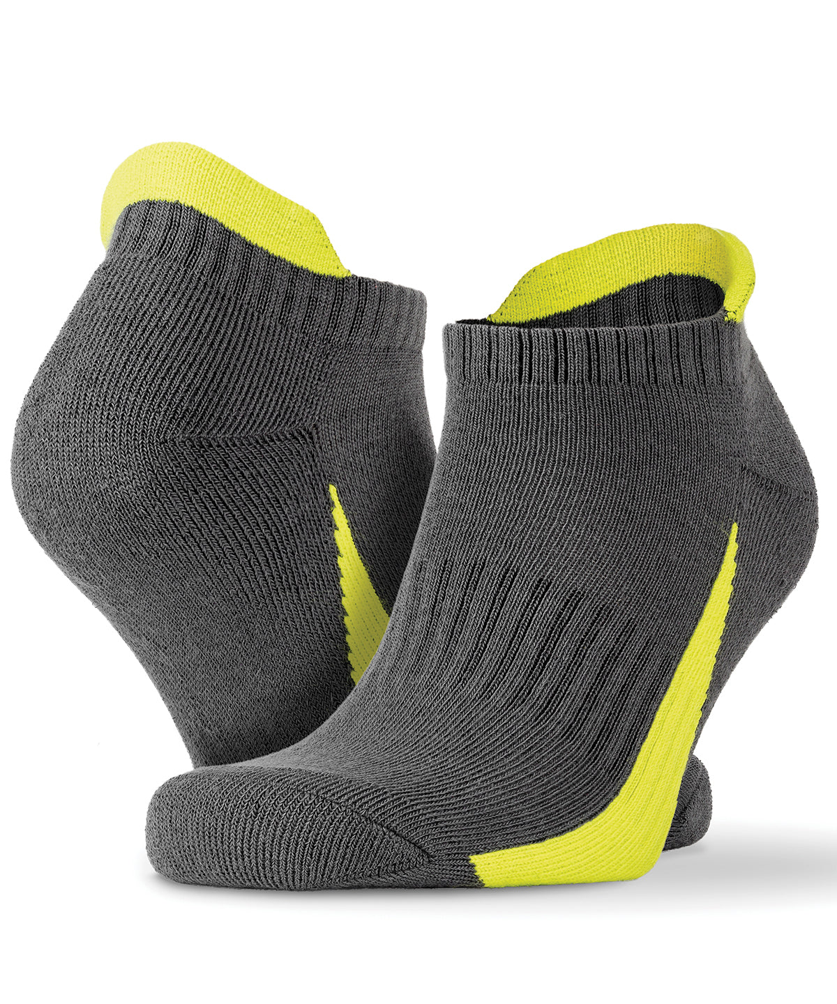 Socks - 3-pack Sportstrumpor för Sneakers Grey Lime