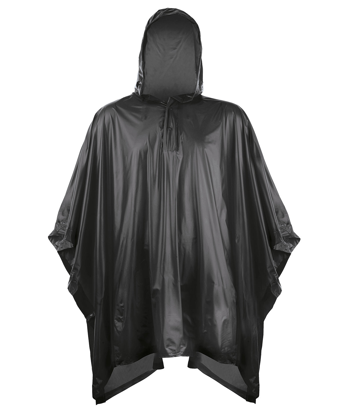 Ponchos - Praktisk Regnponcho för Barn Black One size