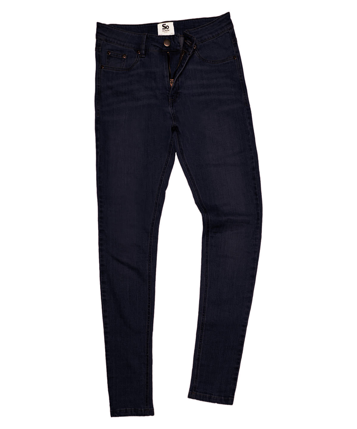 Jeans - Lara skinny jeans – smickrande silhuett Black