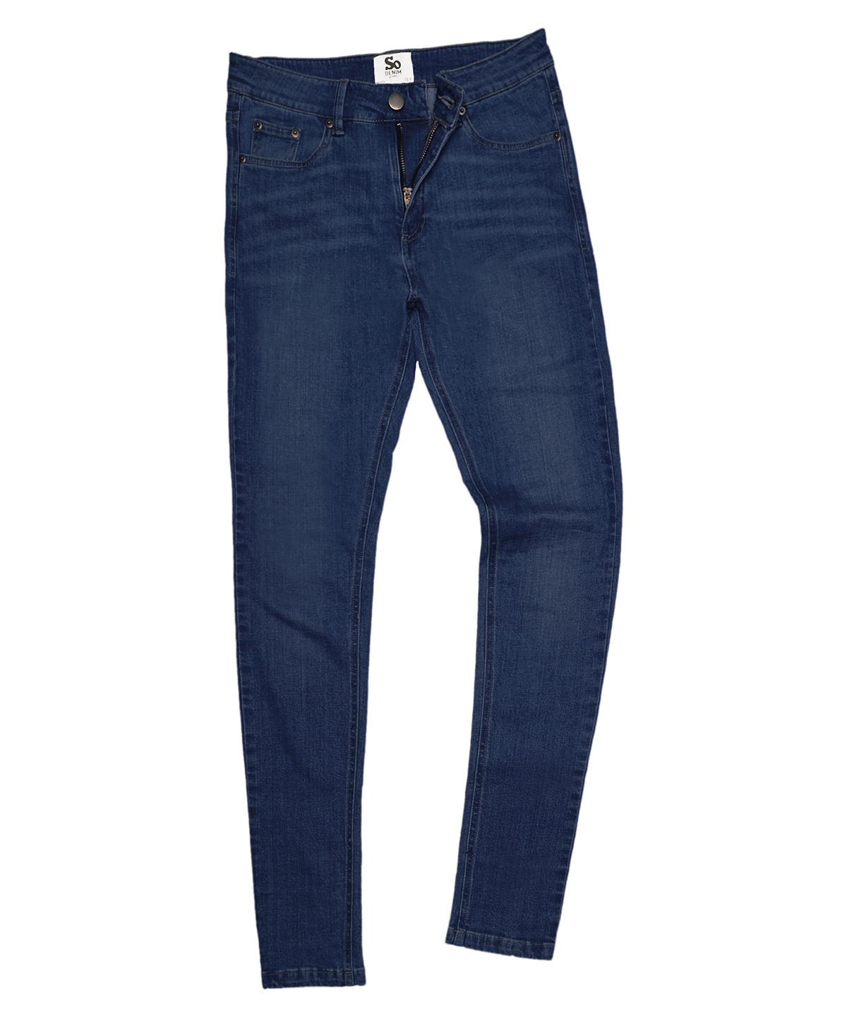 Jeans - Lara skinny jeans – smickrande silhuett Dark Blue Wash