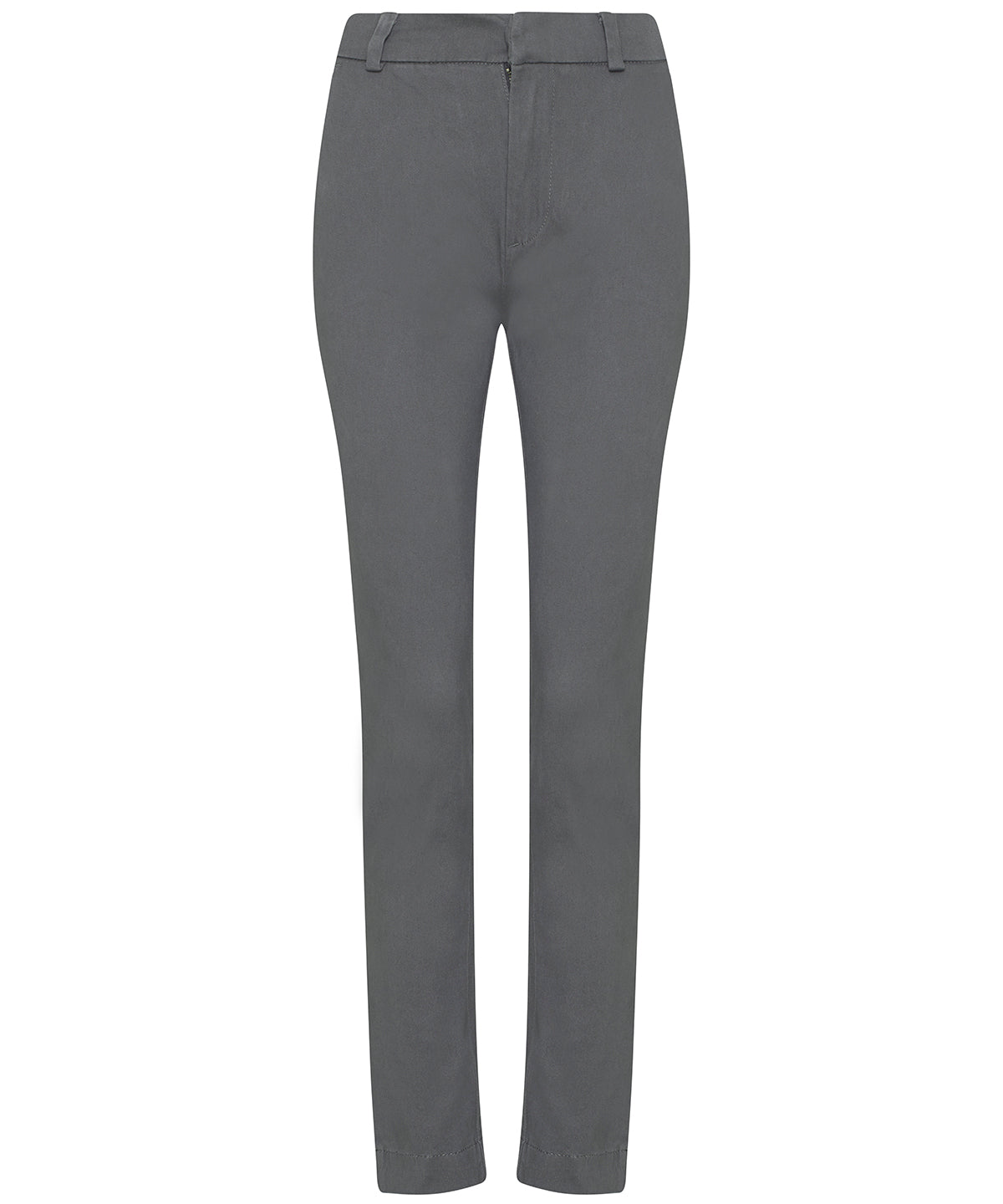 Chinos - Lily Slim Chinos för Damer Slate