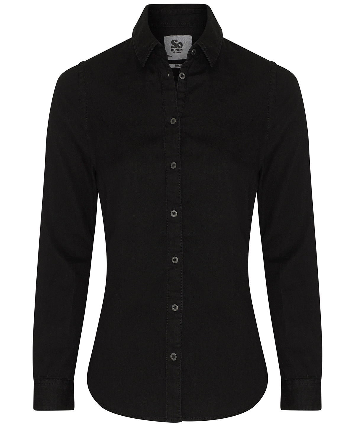 Shirts - Lucy Denimskjorta för Damer Black