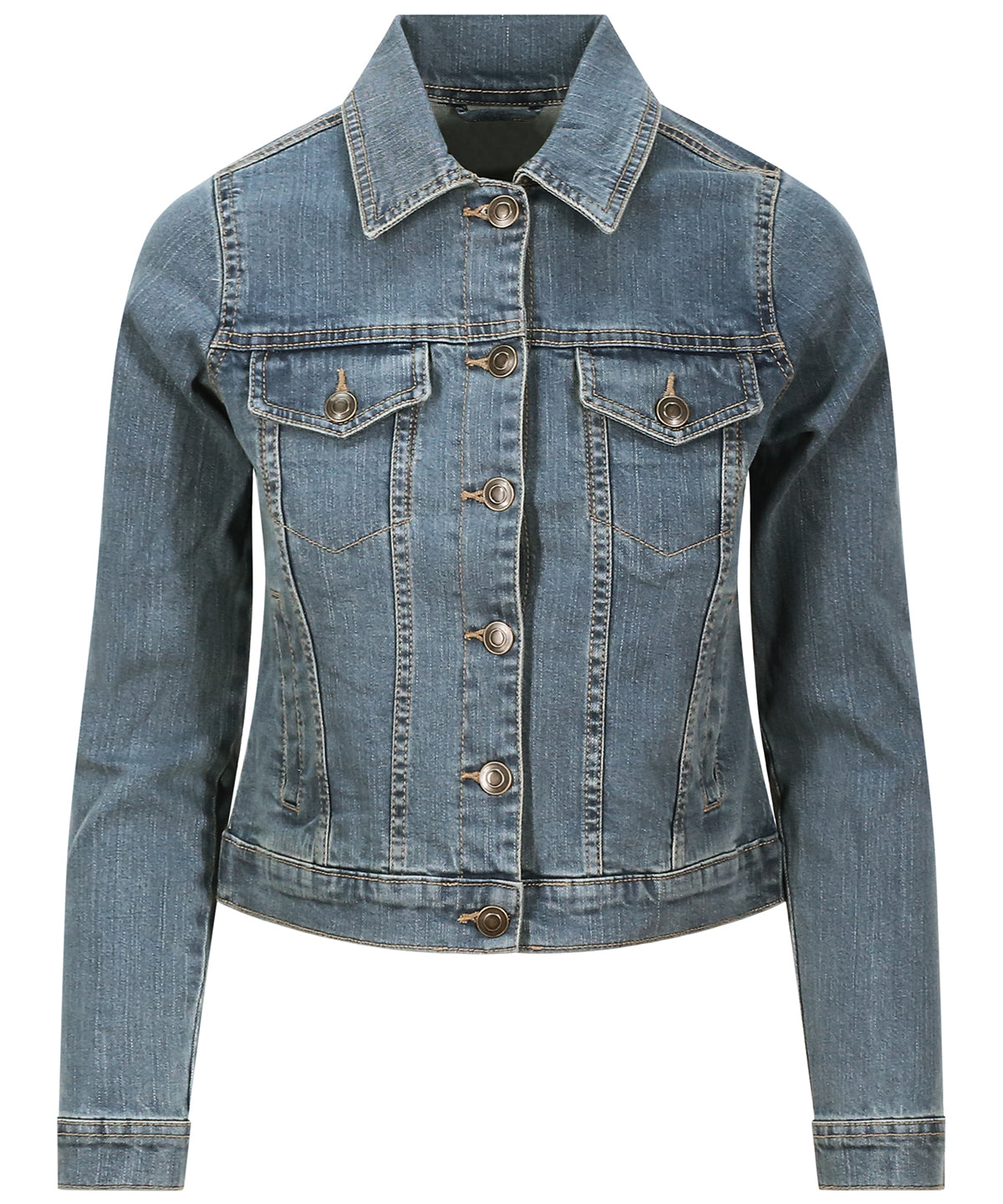 Jackets - Olivia denimjacka för damer Light Blue Wash