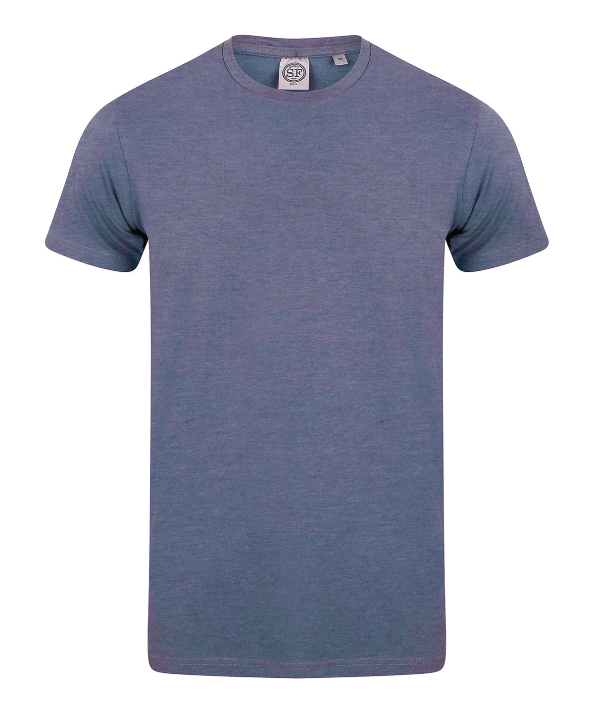 T-Shirts - Stretch T-shirt för Herrar Heather Navy