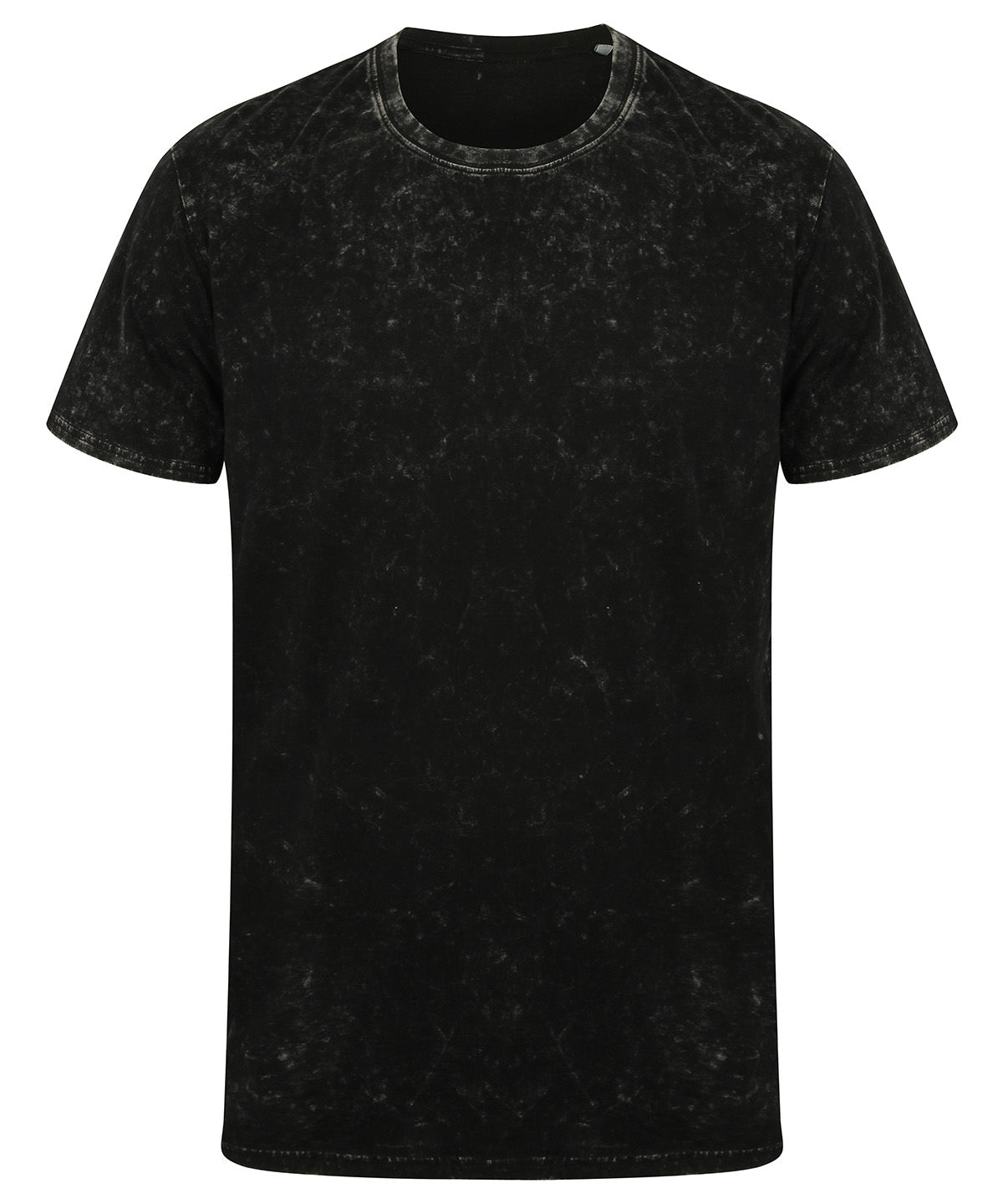 T-Shirts - Unisex Tvättad Band T Washed Black