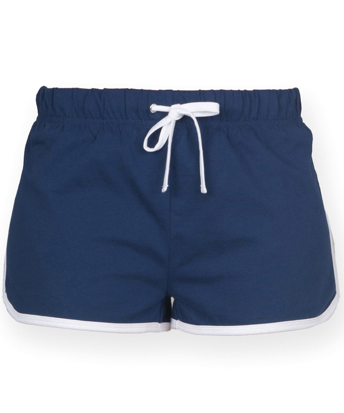 Shorts - Retro shorts för damer Navy White