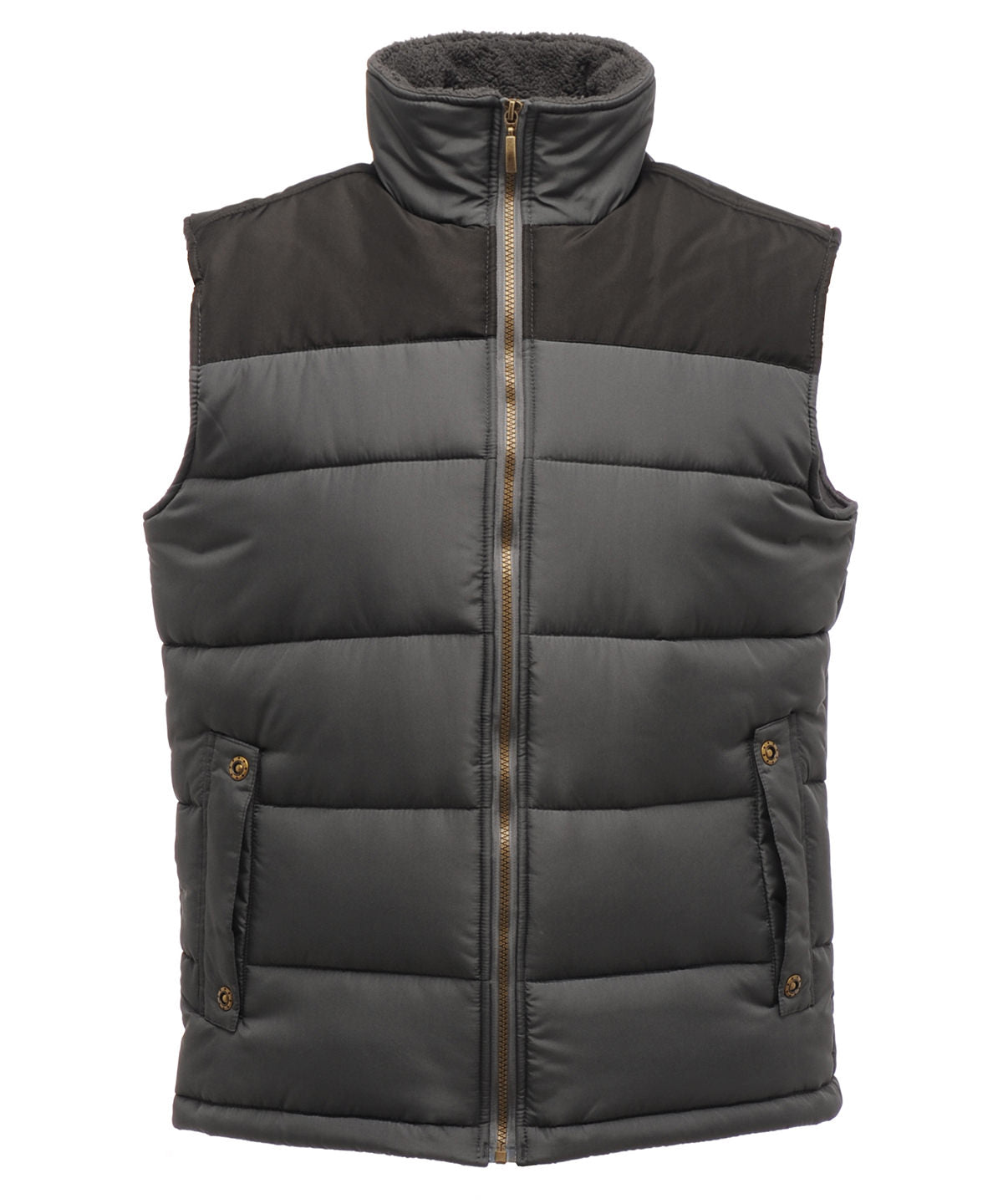 Gilets & Body Warmers - Altoona Isolerad Kroppsvärmare för Herrar Seal Grey Black