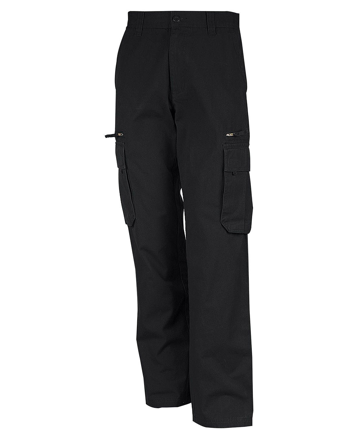 Trousers - Byxor med Flera Fickor Black