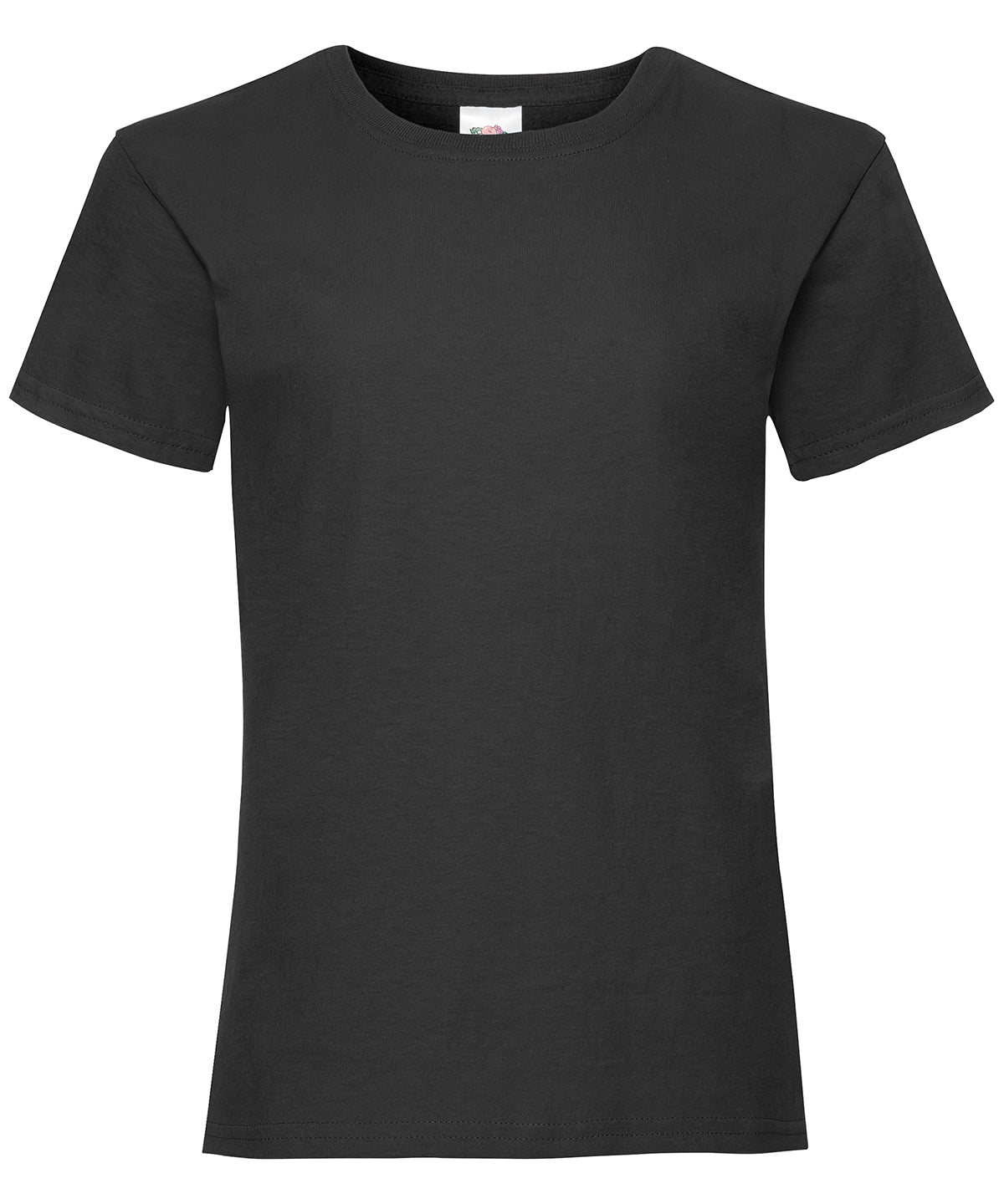 T-Shirts - Damvänlig T-shirt i 100% Bomull Black