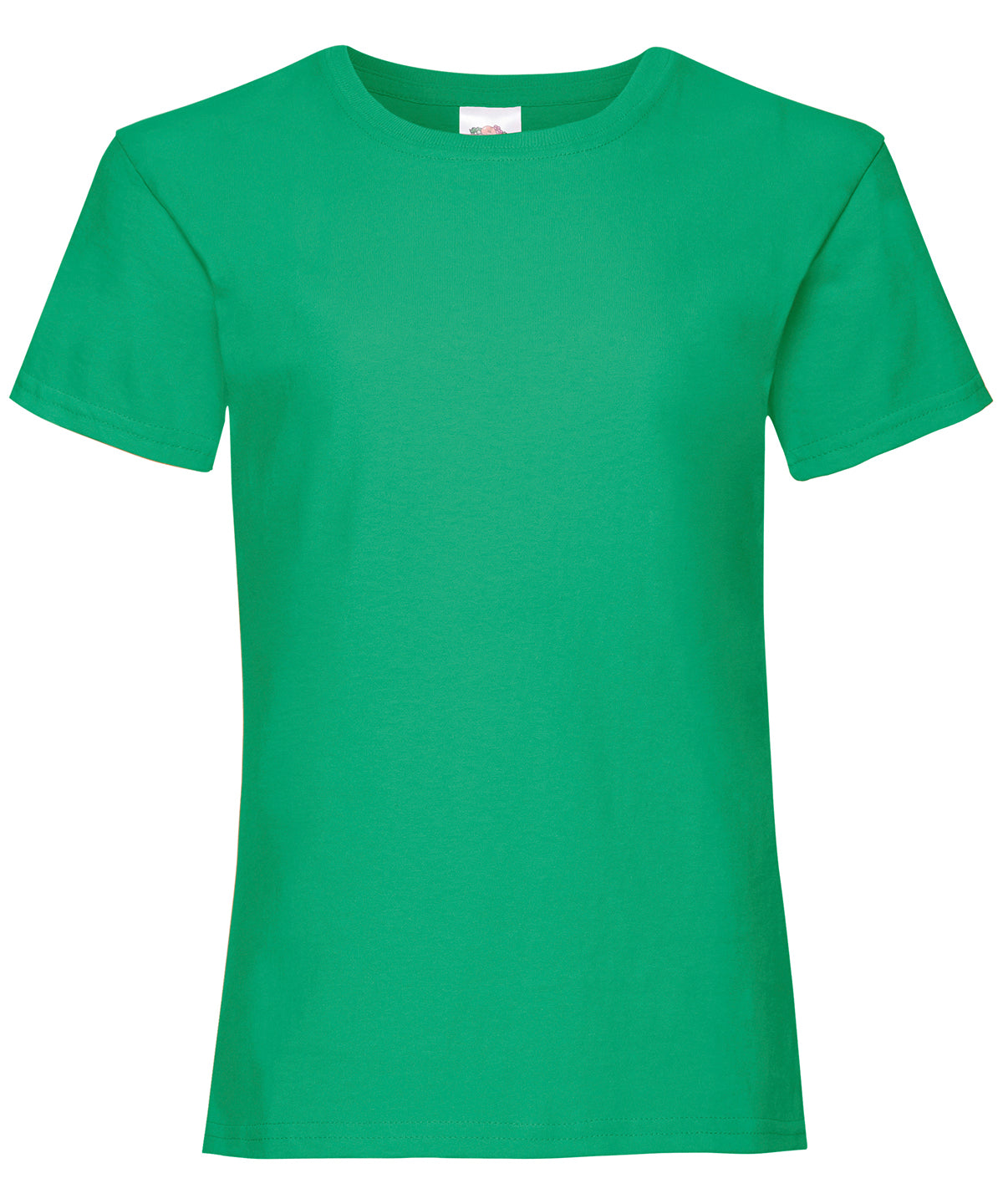 T-Shirts - Damvänlig T-shirt i 100% Bomull Kelly Green