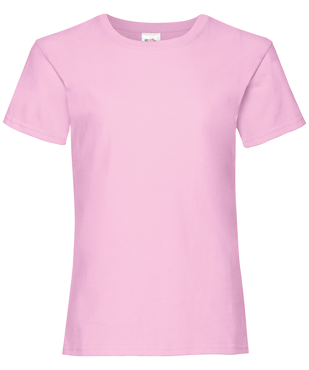 T-Shirts - Damvänlig T-shirt i 100% Bomull Light Pink