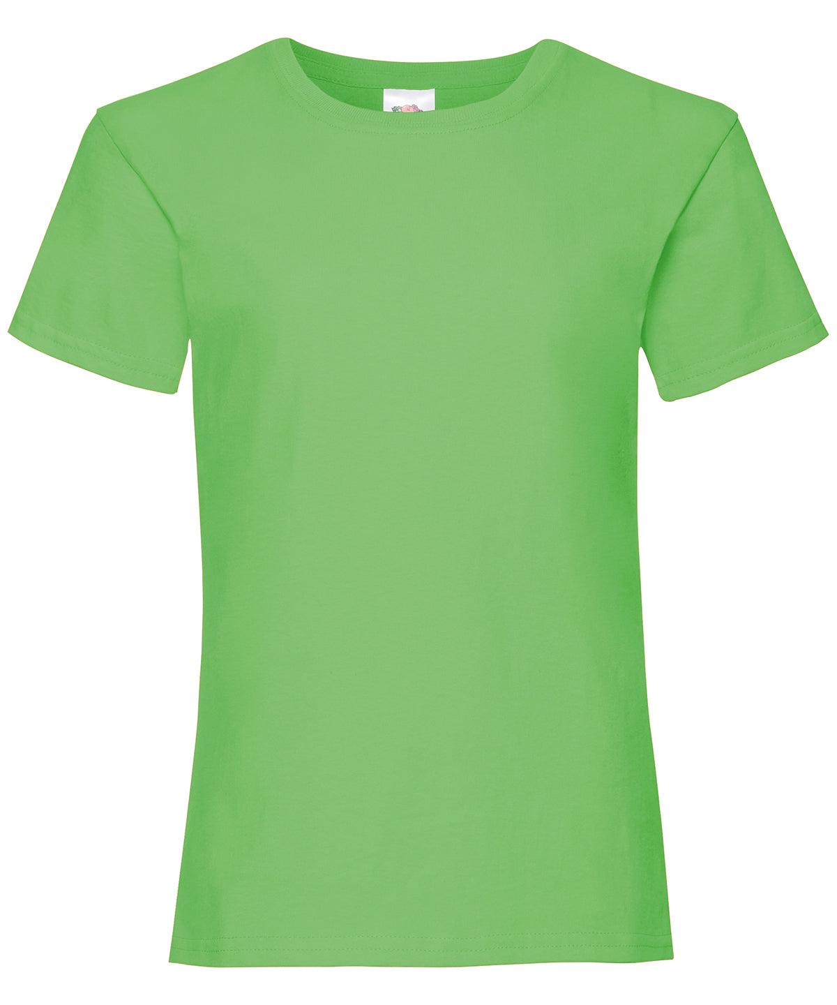 T-Shirts - Damvänlig T-shirt i 100% Bomull Lime