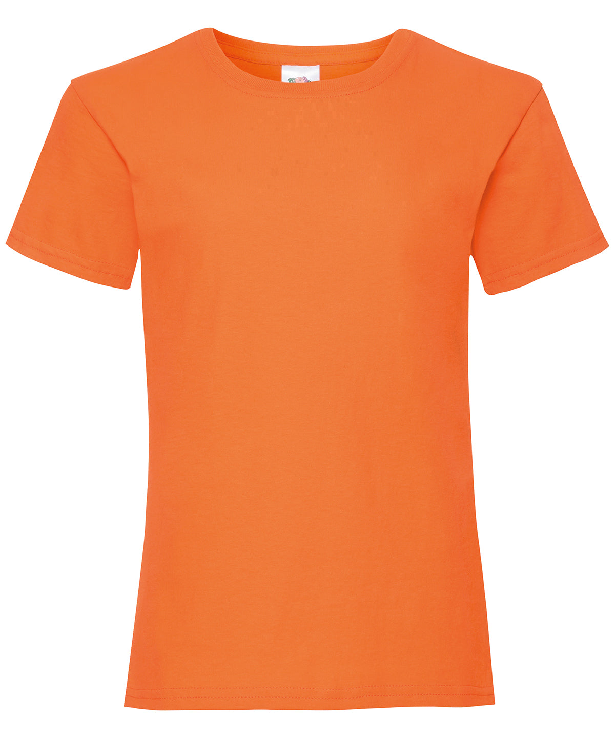 T-Shirts - Damvänlig T-shirt i 100% Bomull Orange