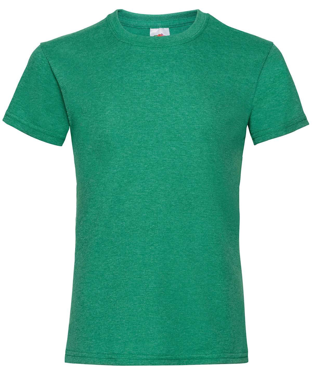 T-Shirts - Damvänlig T-shirt i 100% Bomull Retro Heather Green