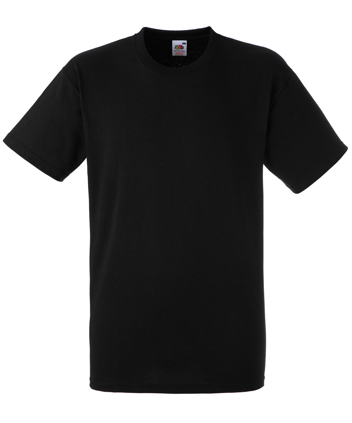 T-Shirts - Tung Bomull T-shirt Black