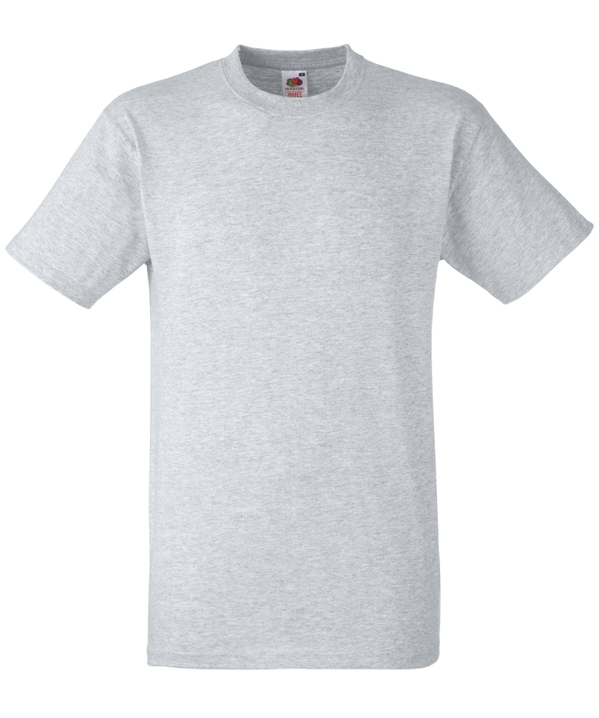 T-Shirts - Tung Bomull T-shirt Heather Grey