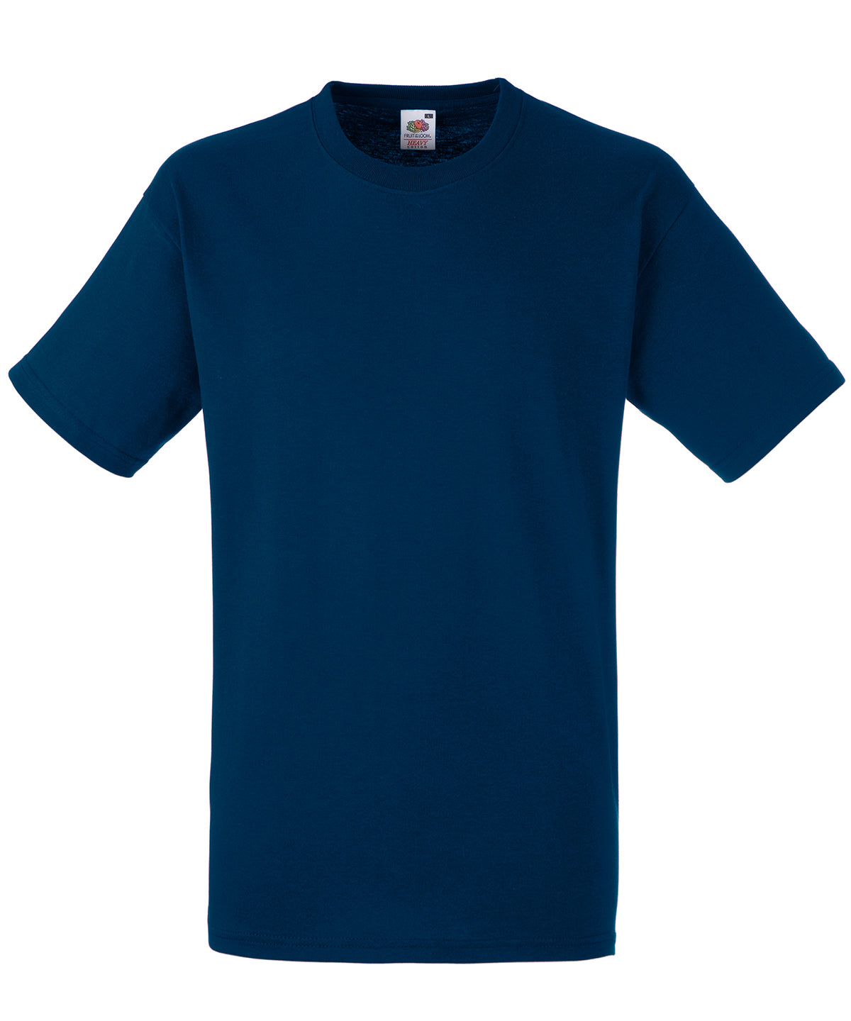 T-Shirts - Tung Bomull T-shirt Navy