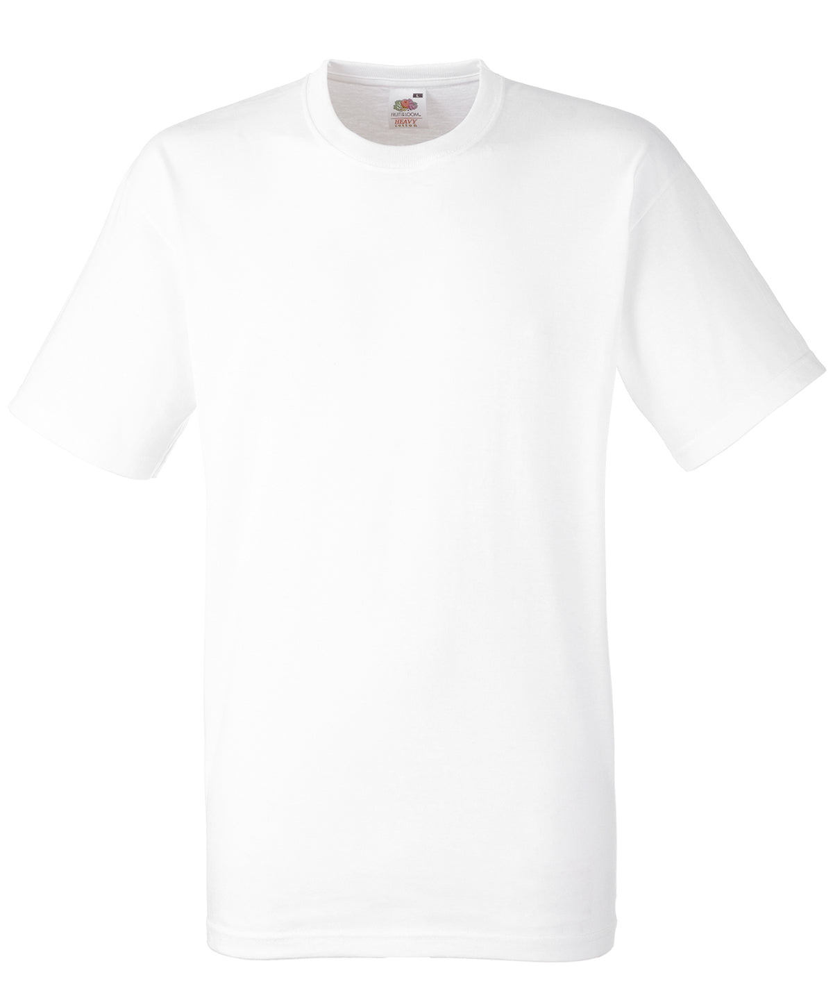 T-Shirts - Tung Bomull T-shirt White