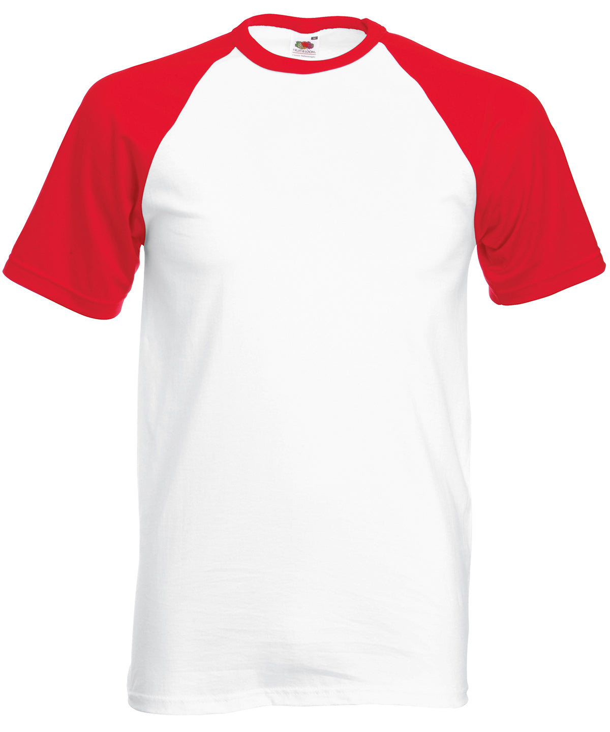 T-Shirts - Kortärmad Baseball T-shirt White Red