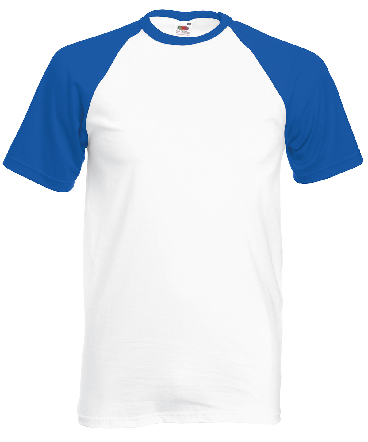 T-Shirts - Kortärmad Baseball T-shirt White Royal Blue