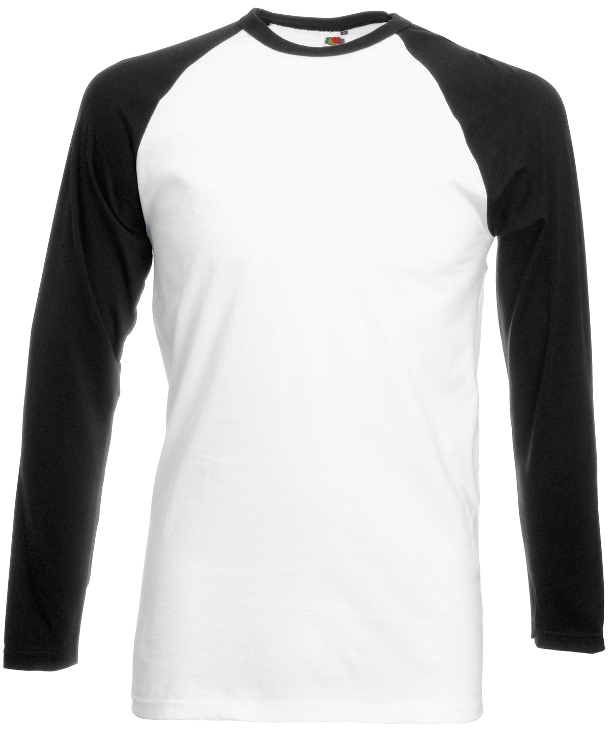 T-Shirts - Långärmad Baseball T-shirt White Black